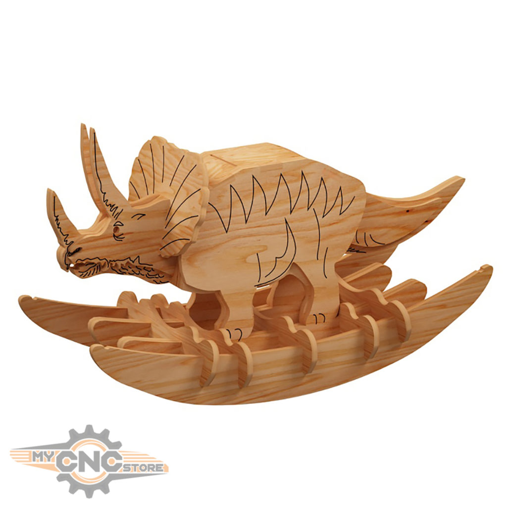 happy horse triceratops
